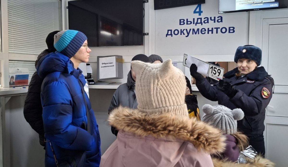 Чайковские школьники побывали в гостях у местной Госавтоинспекции