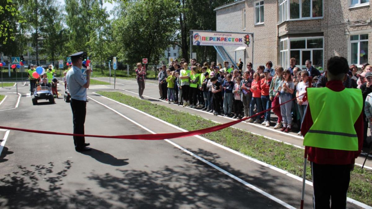 В Чайковском состоялось торжественное  открытие нового автогородка