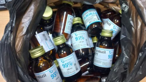 В Чайковском полицейские пресекли незаконную продажу спиртосодержащей продукции