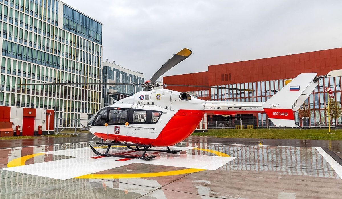 Санавиация Москвы в 2024 году спасла более 300 человек