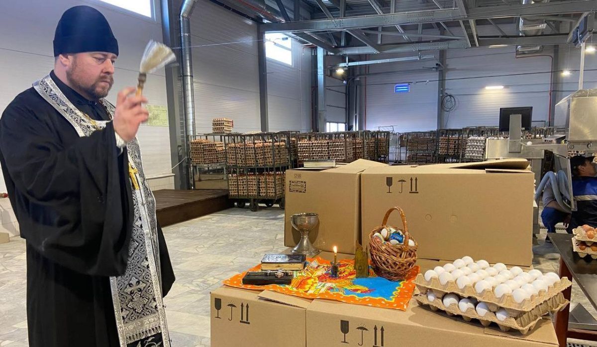 «Птицефабрика Чайковская» готовится к традиционному освящению яиц