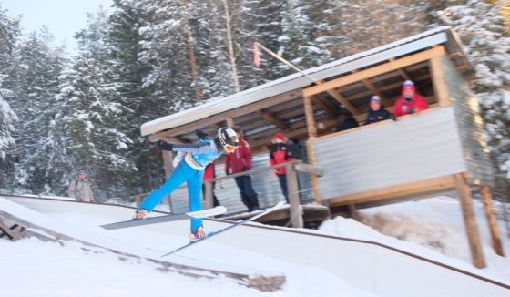 В Чайковском пройдет «Рождественское турне» - соревнование для самых юных летающих лыжников