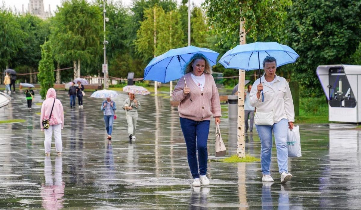 Ливни и грозы накроют столицу в течение дня 4 августа