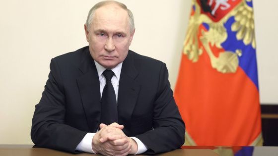 Путин заявил об украинском следе теракта в «Крокус сити холле»