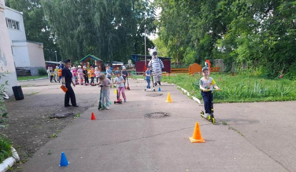 В Чайковском для детей прошёл велофестиваль «Безопасное колесо»