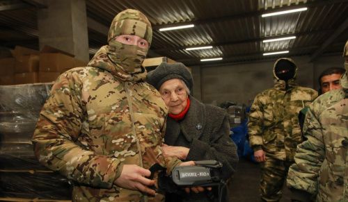 Нижегородская пенсионерка передала военнослужащим именные квадрокоптеры