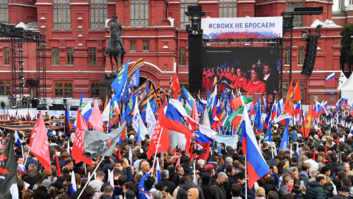 Акция в поддержку референдумов собрала около 50 тысяч человек в Москве