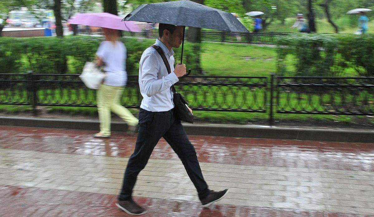 Москвичей предупреждают о граде, грозе и сильных порывах ветра