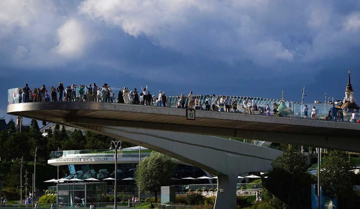 В Москве прогнозируют сильный ветер и грозу