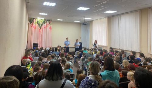 В Чайковском сотрудники полиции провели для детей познавательное мероприятие