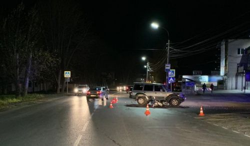 В Чайковском мотоциклист пострадал в аварии с автомобилем