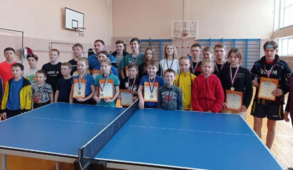 Чайковский вновь принял Открытое первенство по настольному теннису среди детей