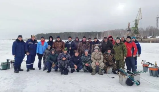 В Чайковском состоялись соревнования по подледной рыбалке