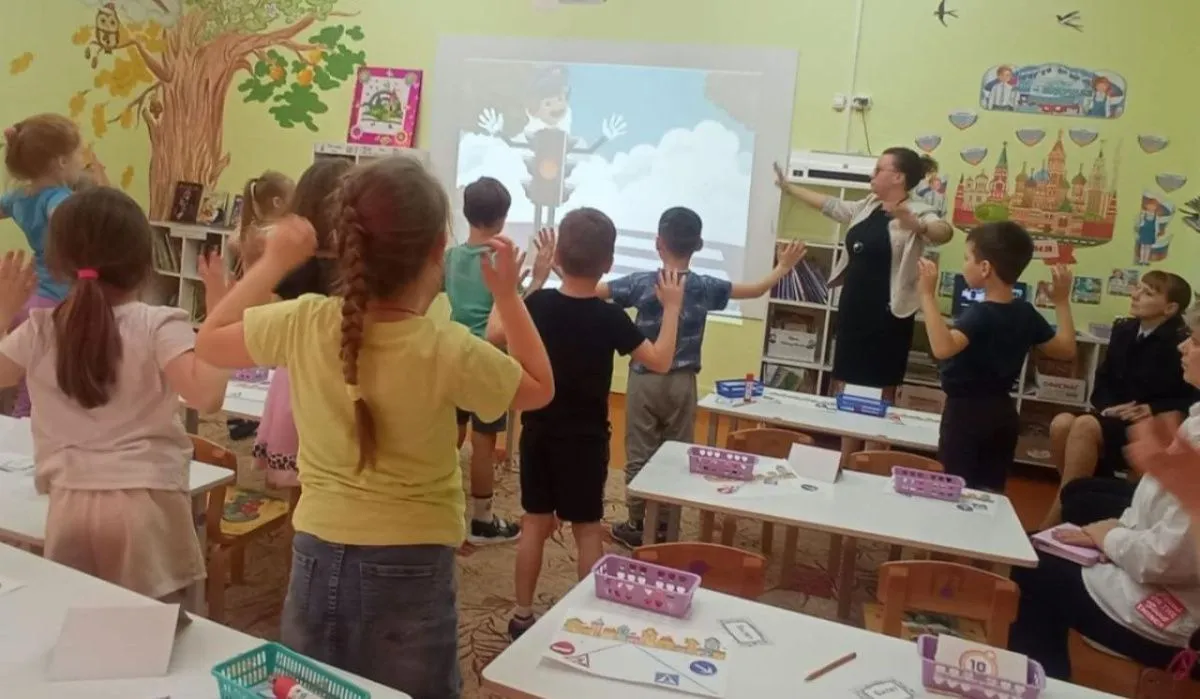 В Чайковском дошкольники побывали на занятии  по правилам дорожного движения
