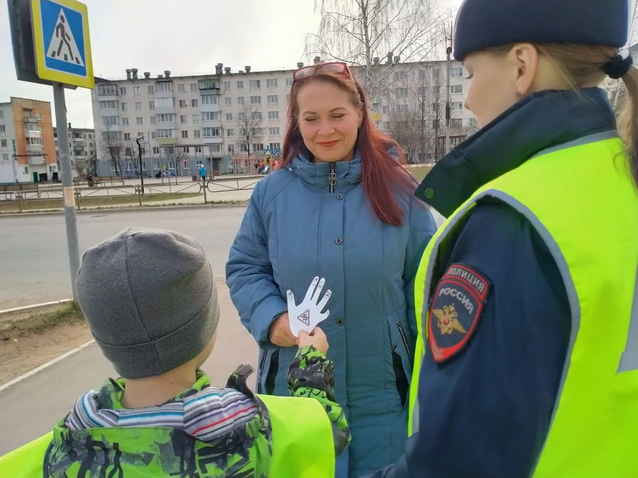 В Чайковском прошла акция по дорожной безопасности