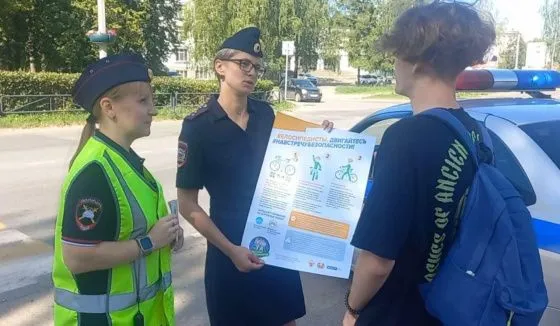 В Чайковском проходят беседы с водителями двухколесного транспорта 